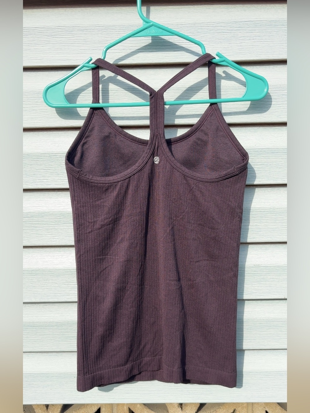 Beyond Yoga Racerback Ribbed Tank Top - Purple